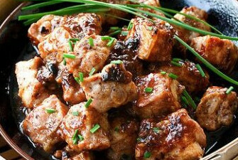 士召B骨 Barbecue Spare Ribs with Green Pepper in Black Bean Sauce