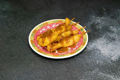Malaysian Skewered Satay Chicken 沙爹串烧鸡