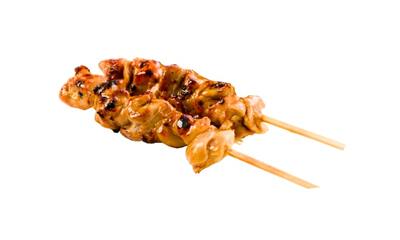 Teriyaki Chicken Skewer， 2 pcs 照燒鷄串