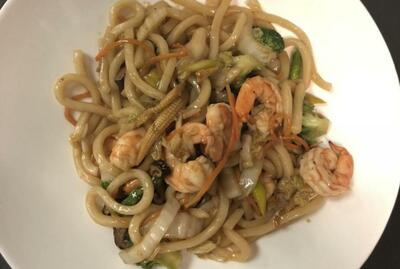 Yaki Udon (Shrimp)