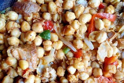 Garbanzos Refritos