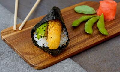 Prawn Katsu Temaki