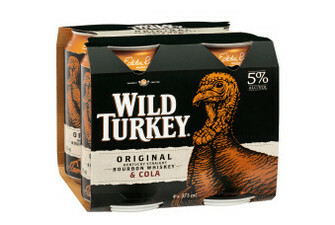 Wild Turkey and Cola Range
