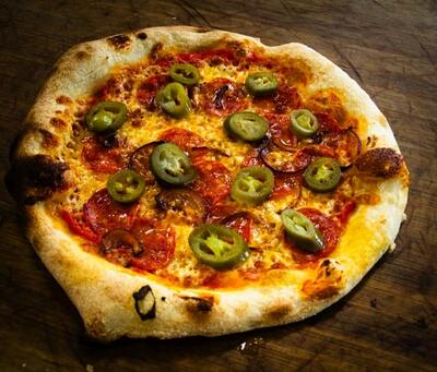 Spicy Pepperoni Pizza