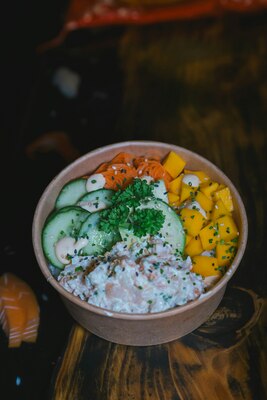 Prawn Philadelphia Poke