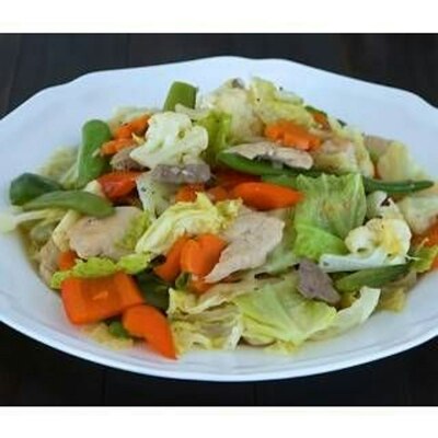 Poulet Saute aux Legumes / Stir-Fried Chicken with Vegetables