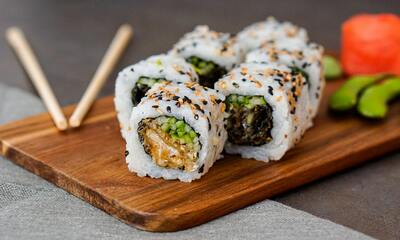 Crispy Skin Salmon & Cucumber