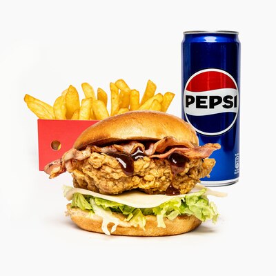 Menú Hamburguesa BBQ Crunch