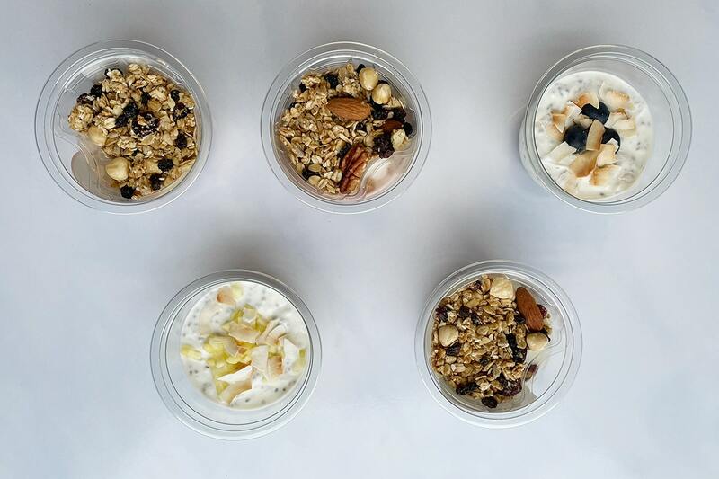 INDIVIDUAL CAFÉ SOL YOGHURT & GRANOLA POTS