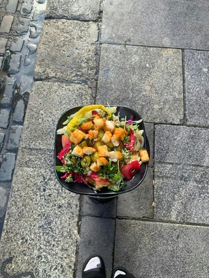 Mediterranean Cheese Salad