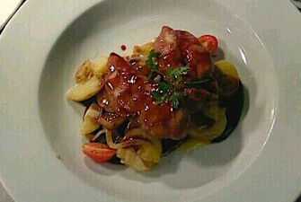 POLLO AL MARSALA  (Allergens: Lactose, Gluten Wheat, Sulphur Dioxide.)
