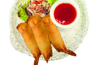 PRAWN WRAPS (3pcs)