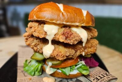 Double Chicken Burger