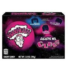 Warheads Galactic Cubes Theatre Box 3.5oz (99g)