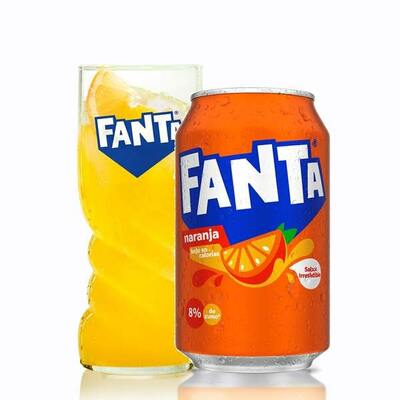 Fanta Naranja, Lata 330ml