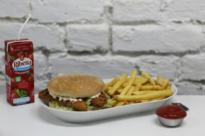 Kids Strip Burger & Chips