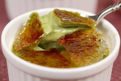 Matcha Green Tea Crème Brûlée