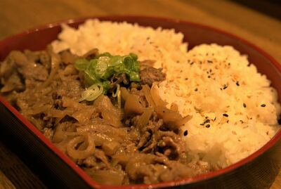 Japanese Beef Bowl (Gyudon)
