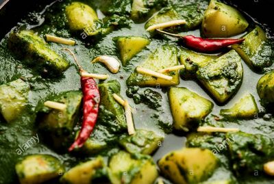 Aloo Palak