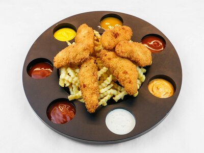 Finger de Pollo, 6 pz - Tabla 7 Salsas