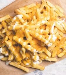 Garlic Cheesy Fries