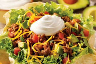 VEGETARIAN TACO SALAD