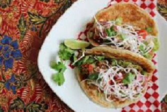 Chicken Rendang Tacos (2 tacos)