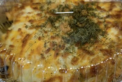 焗三色芝士肉醬意粉