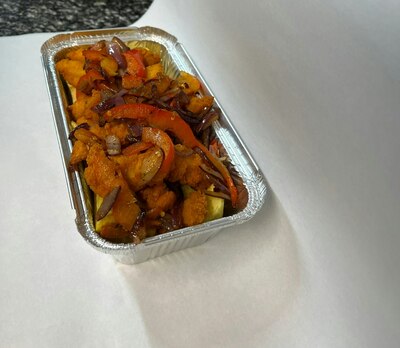 Crispy Shredded Chicken Tray