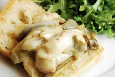 Chicken Cheese Steak-Halal