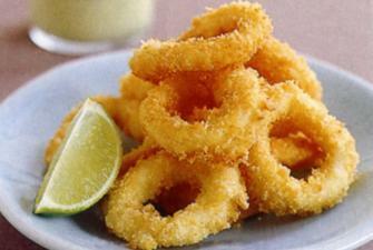 Fried Calamari หมึกทอด