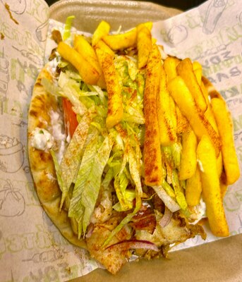 Vegetarian pitta