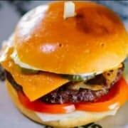 Grilled Halloumi Burger Single