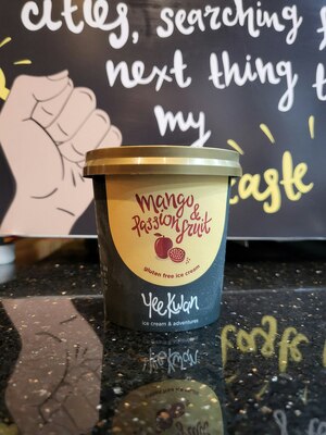 Mango & Passion Fruit Ice Cream 芒果和百香果冰淇淋