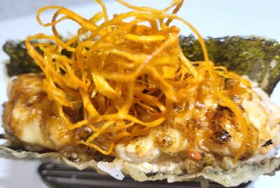 Chopped Scallop Taco
