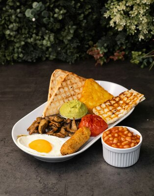 The half Veggie Breakfast