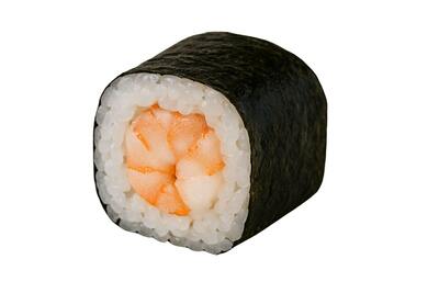 Boiled Prawn Maki (6 pcs)