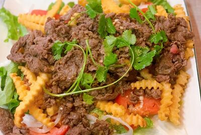 Salad Bò Xào