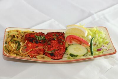 Salmon Tikka🐟🧅