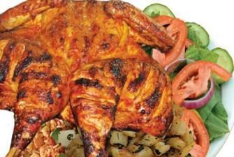 Poulet entier grillé