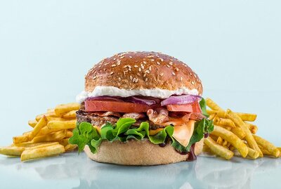Baconator burger