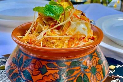 Vegetales Dum Biryani