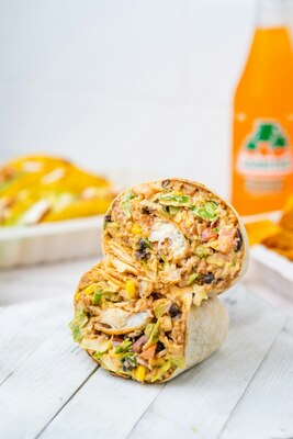 Deep Fried Tavern Battered Cod Burrito