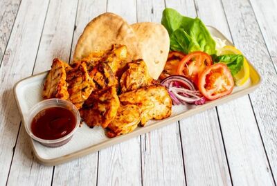 Gluten Free Nando's Chicken Kebab (Served with GF wrap bread)
