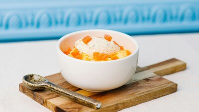 Œufs brouillés saumon & fines herbes