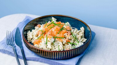 Tzatziki pasta salad (Grand format)