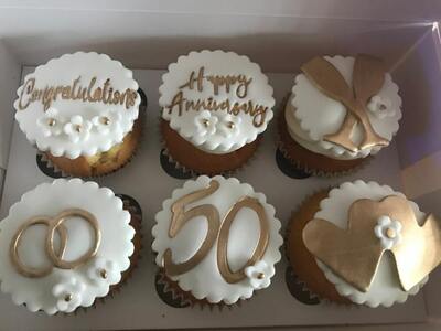 Anniversary Cupcakes