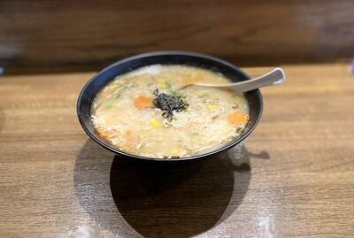 Salmon Rice Soup