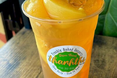 Trà Đào  Cam Sả / Peach Lemongrass Orange Tea