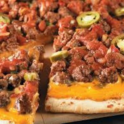 Mexican Beef Pizza